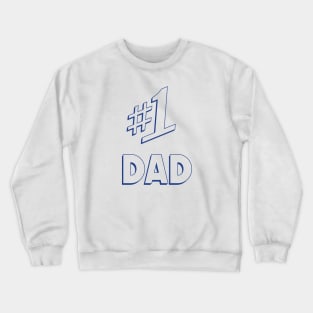 Morty Seinfeld - #1 DAD Crewneck Sweatshirt